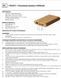 Powerbank Ładowarka 5000mAh Power Bank Pojemny Bambus USB C Micro-USB, Brązowy