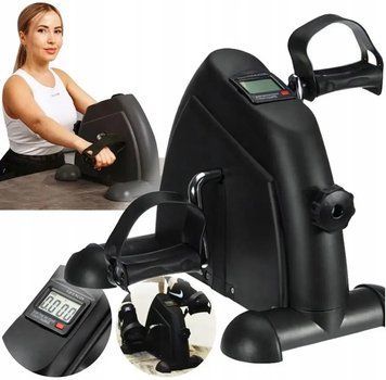 Domowy Rotor Treningowy 2w1 Ręce/Nogi Rehabilitacja i Fitness, Czarny