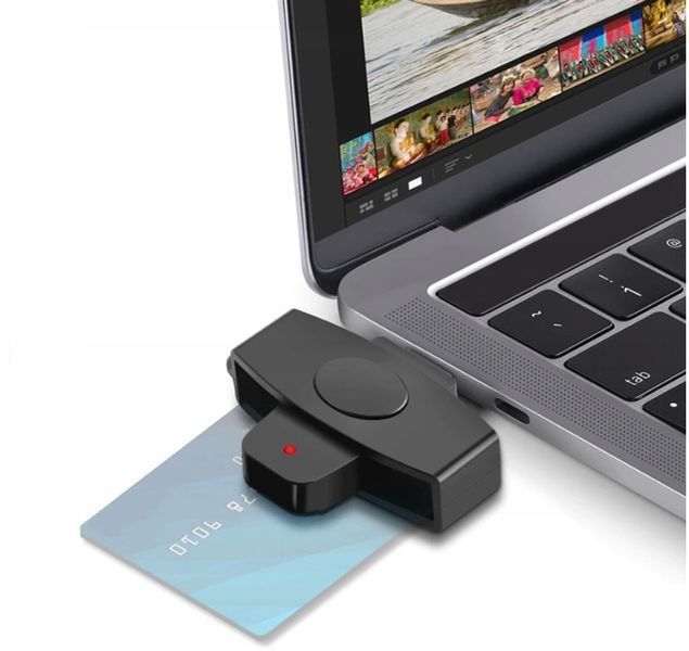 Czytnik karty kierowcy CR336-C do tachografu cyfrowego USB-C Android