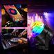 Kula disco LED RGB projektor muzyczny stroboskop pilot 360&deg;