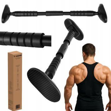Drążek Rozporowy do Podciągania 70-100cm z Udźwigiem 180kg i Antypoślizgiem