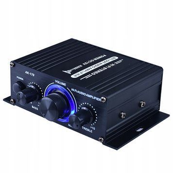AK170 Audio Power Wzmacniacz przenośny wzmacniacz głośnikowy