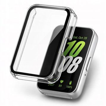 Etui z szkłem 2w1 Samsung Galaxy Fit 3 SM-R390 bezbarwne, bezbarwny