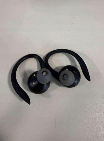 Czarne beprzewodowe słuchawki bluetooth Q32 do biegania zauszne