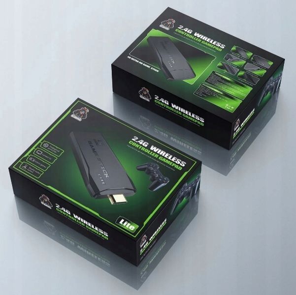 Konsola retro HDMI z 3900 gier, 2 padami bezprzewodowymi i obsługą 4K