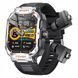 Smartwatch GT55 2w1 z wbudowanymi słuchawkami TWS NFC ekran 2,01" srebrny