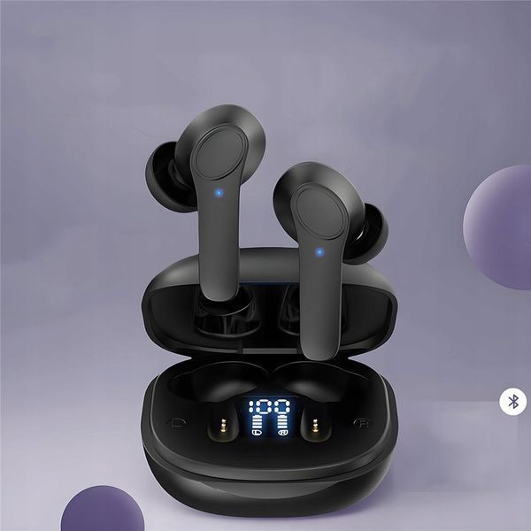 SŁUCHAWKI BEZPRZEWODOWE TŁUMACZĄCE 144 JĘZYKI BLUETOOTH CZARNE, Czarny