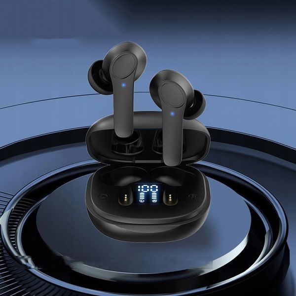 SŁUCHAWKI BEZPRZEWODOWE TŁUMACZĄCE 144 JĘZYKI BLUETOOTH CZARNE, Czarny