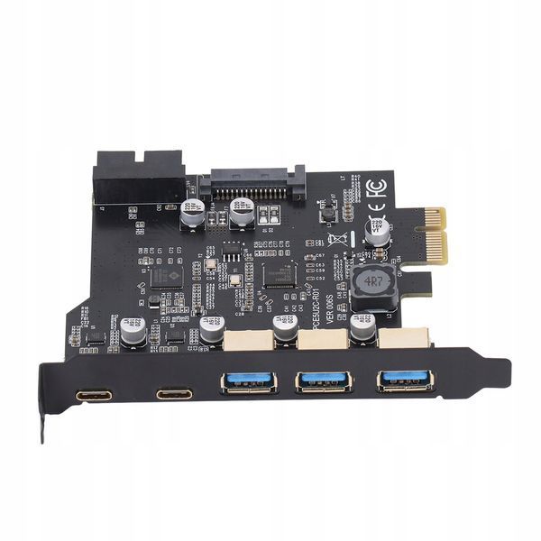 PCIE DO KARTY USB 3.2 GEN 1 DLA SYSTEMU WINDOWS