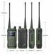 Radio VHF/UHF z Pasmem Lotniczym, Kolorowy LCD, Ładowanie USB-C