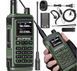 Radio VHF/UHF z Pasmem Lotniczym, Kolorowy LCD, Ładowanie USB-C