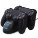 Pad przewodowy do PS4 Renew Force czarny, Czarny