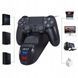 Pad przewodowy do PS4 Renew Force czarny, Czarny