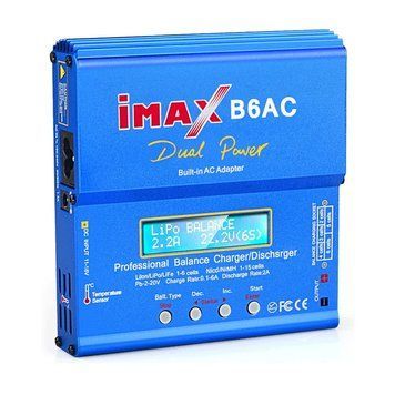 Ładowarka mikroprocesorowa 80W z balanserem do LiPo NiMH Li-Ion Pb LCD