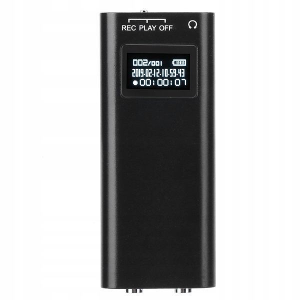 Przenośny mini dyktafon Q25 cyfrowy odtwarzacz urządzenie MP3