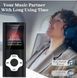 Multimedialny odtwarzacz MP3/MP4 1.8 muzyka filmy radio FM dyktafon e-booki, Czarny