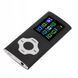 Multimedialny odtwarzacz MP3/MP4 1.8 muzyka filmy radio FM dyktafon e-booki, Czarny