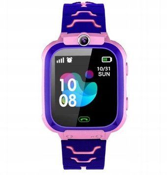 Zegarek Smartwatch Craft S12 Dla Dzieci GPS SOS Kamera Telefon SIM R&oacute;żowy, R&oacute;żowy