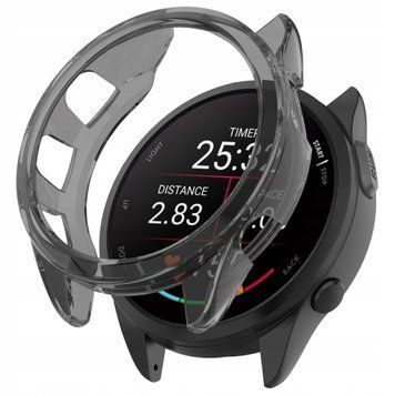 ETUI SILIKONOWE DO GARMIN FORERUNNER 165 265 965, Czarny