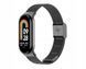 Bransoleta Xiaomi Mi Band 8 Milanese stal nierdzewna czarna pasek, Czarny