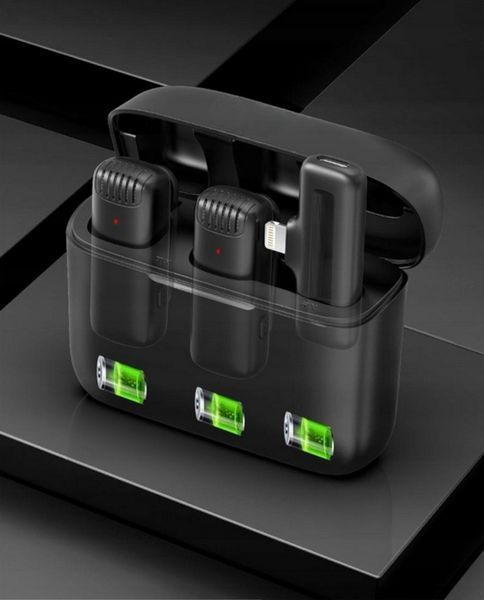 J13 Mikrofon Bezprzewodowy do iPhone Transmisja Dźwięku z Redukcją Szum&oacute;w
