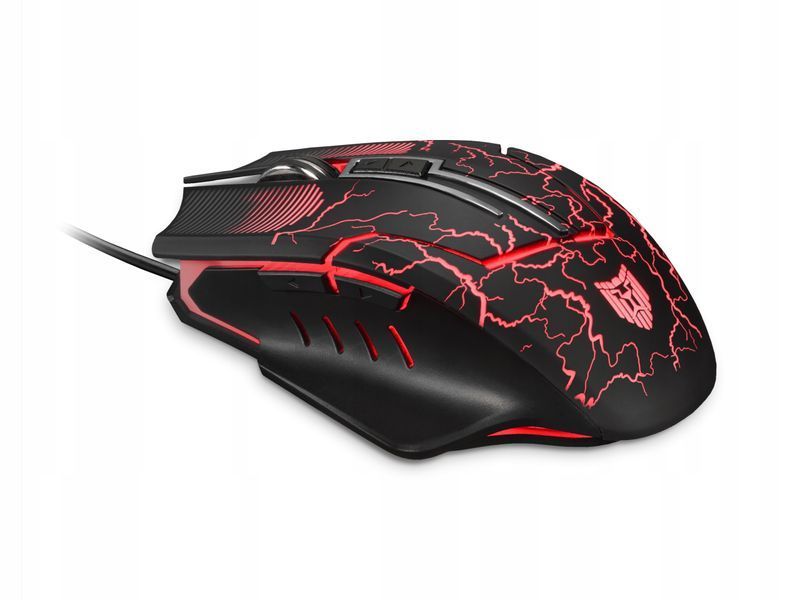 Mysz Gamingowa Liocat MX 557C czarny, Czarny