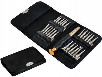 Bigstren Precyzyjny zestaw 25 w 1 wkrętak&oacute;w + etui magnetyczne!