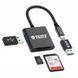 CZYTNIK KART SD MEMORY CARD READER USB-C 3w1