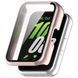 Etui ze szkłem 2w1 do Samsung Galaxy Watch Fit 3, r&oacute;żowe, R&oacute;żowy